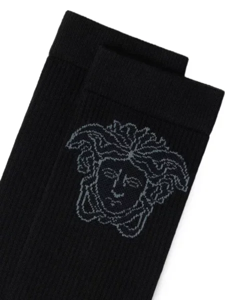 Șosete Versace din jacard negru