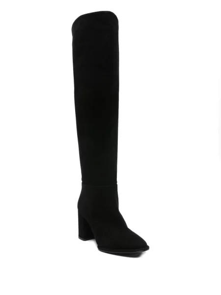 Botine Le Silla din piele de căprioară negru