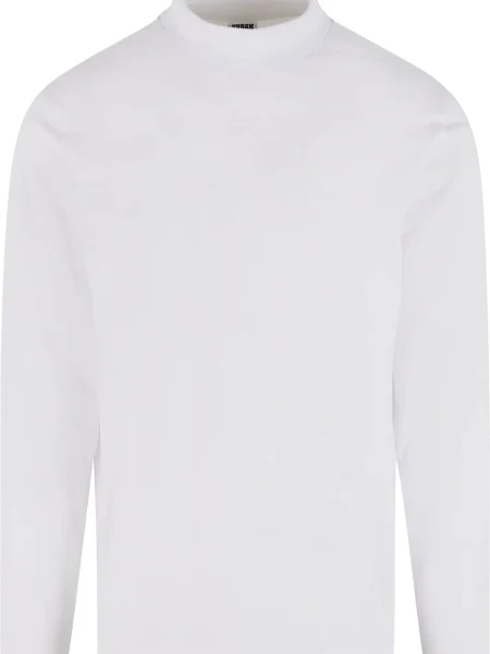 Urban Classics Tričko Mock' bílá