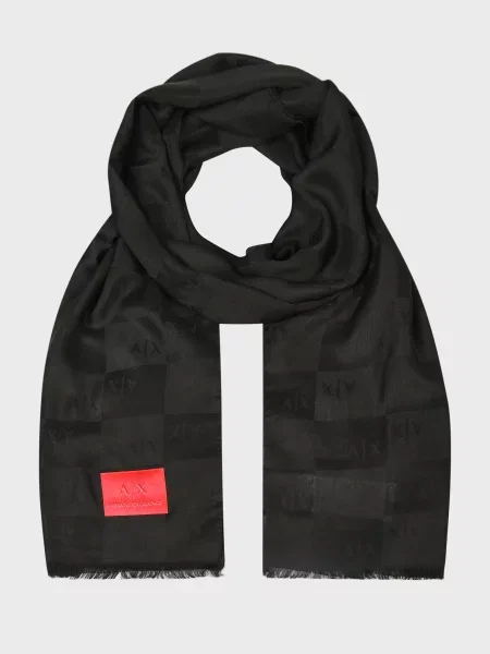 Шарф Armani Exchange чорний