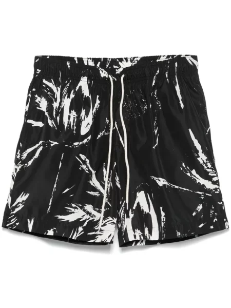 Pantaloni scurți Wales Bonner negru