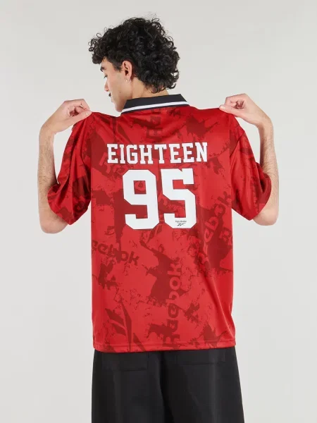 Jersey klasszikus futball ruha Reebok Classic piros