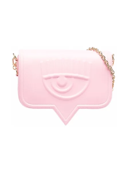 Torebka Chiara Ferragni Collection z logo różowa