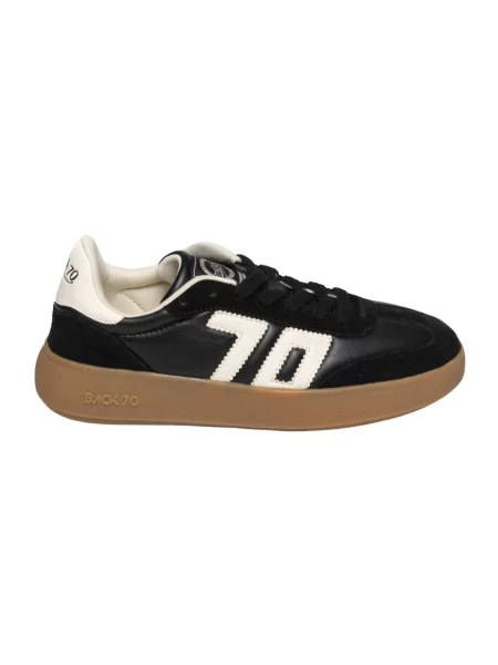 Sneakersy Back70 skórzane czarne