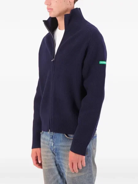 Cardigan Flâneur tricotate albastru