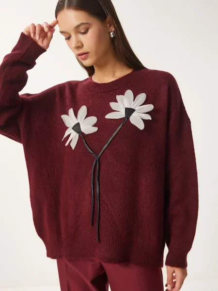 Pulover Happiness İstanbul alb