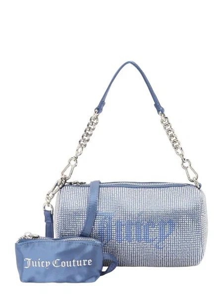 Juicy Couture Torba za čez ramo kraljevo / srebrna modra