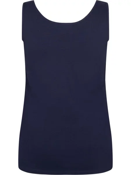 Top Zizzi albastru