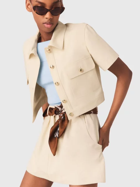 Піджак Maje бежевий