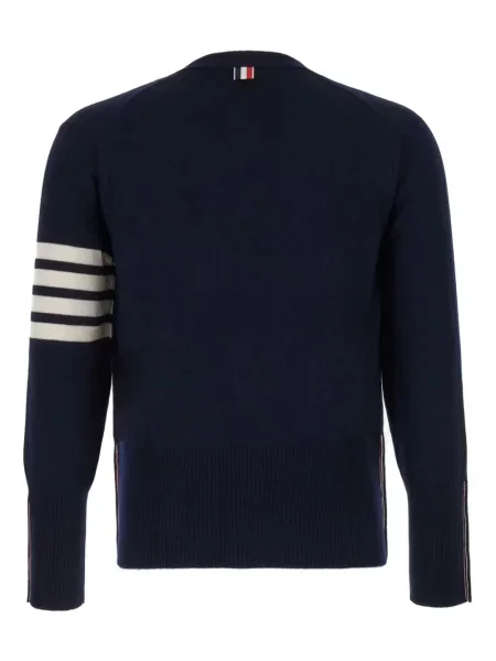 Cardigan Thom Browne din cașmir albastru