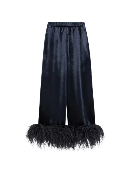 Pantaloni 16arlington cu pene albastru