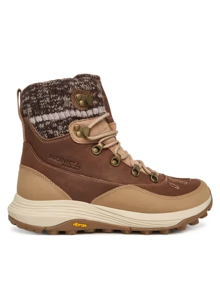 Водонепроницаемые дутики Merrell коричневые