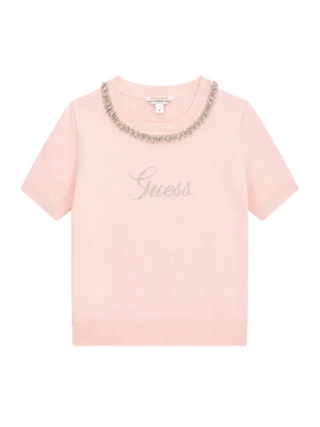 Guess Sweter różowy