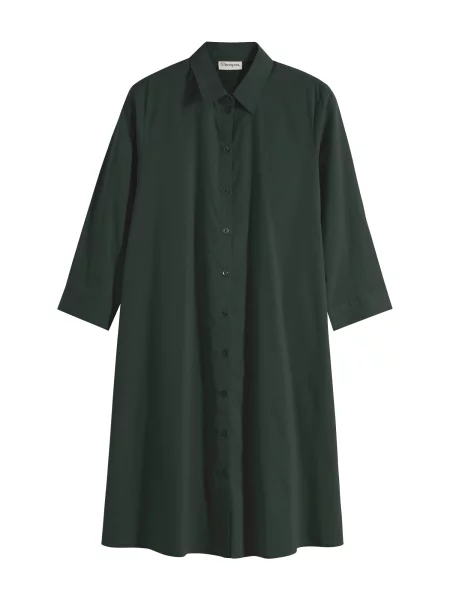 Bonprix Rochie tip bluză pin verde