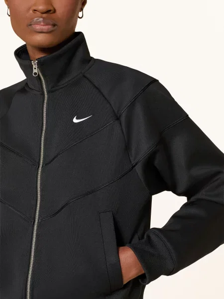 Nike Mikina Sportswear Windrunner černá bílá