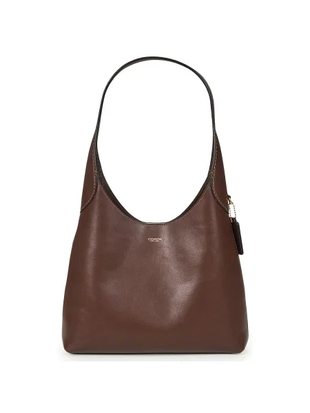 Geanta hobo Coach din piele maro