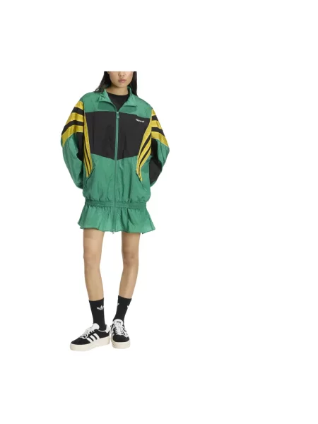 Top sportowy Adidas do biegania zielony