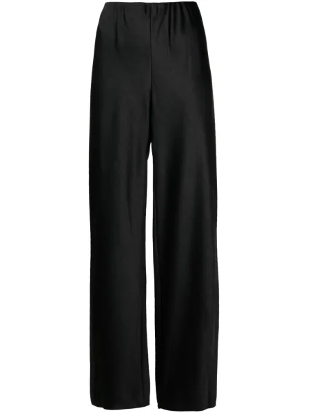 Pantaloni Vince din satin negru
