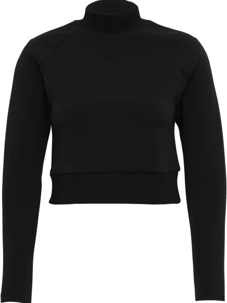 Bluza z kapturem Urban Classics z kapturem ze stójką czarna