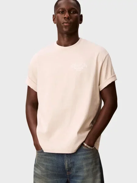 Футболка Calvin Klein Jeans бежева