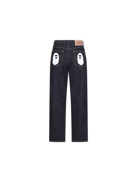 Jeansy A Bathing Ape® niebieskie