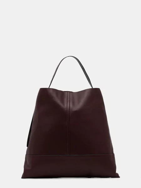 Шкіряна сумочка AllSaints ASHA червоний