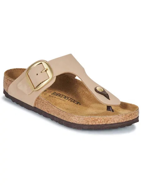 Japonke Birkenstock z zaponko bež