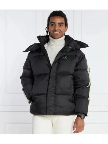 CALVIN KLEIN JEANS Geacă | Oversize fit negru