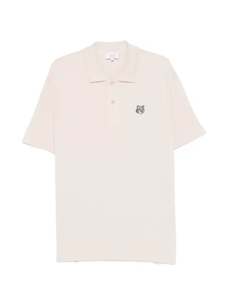 Polo Maison Kitsune cu broderie