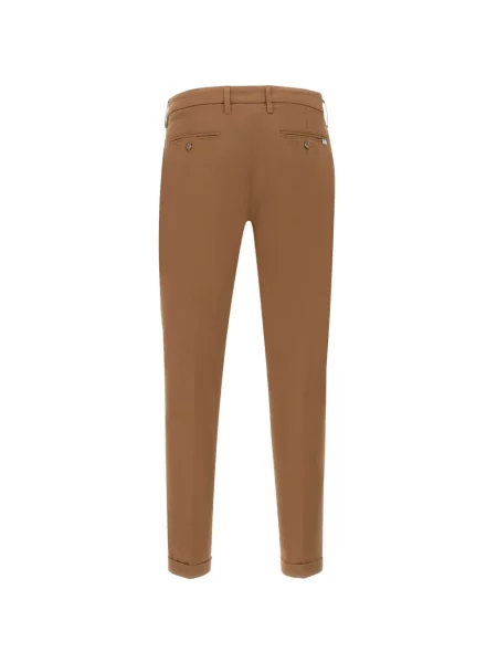 Pantaloni chino Re-hash maro