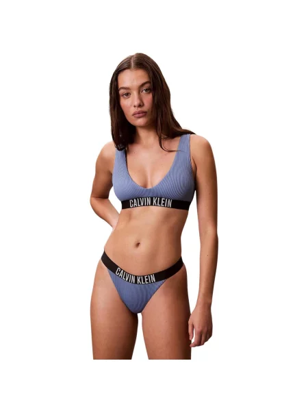 Calvin Klein Swimwear Bikini alsó kék