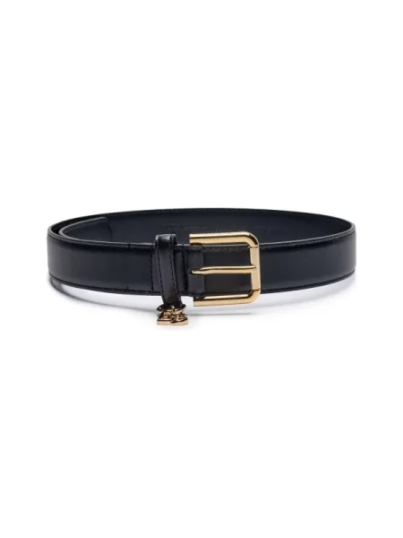 Bőr öv Dolce & Gabbana fekete