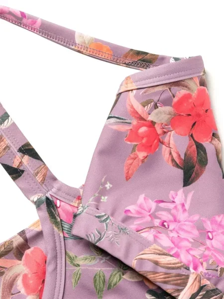 Φλοράλ σουτιέν Beyond Yoga με σχέδιο λαιμό καπίστρι