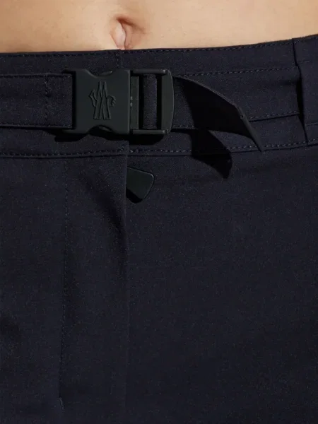 Pantaloni Moncler Grenoble cu cataramă albastru