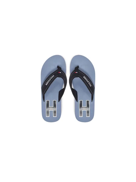 Tommy Hilfiger Žabky Hilfiger H Padded Beach Sandal Tmavomodrá