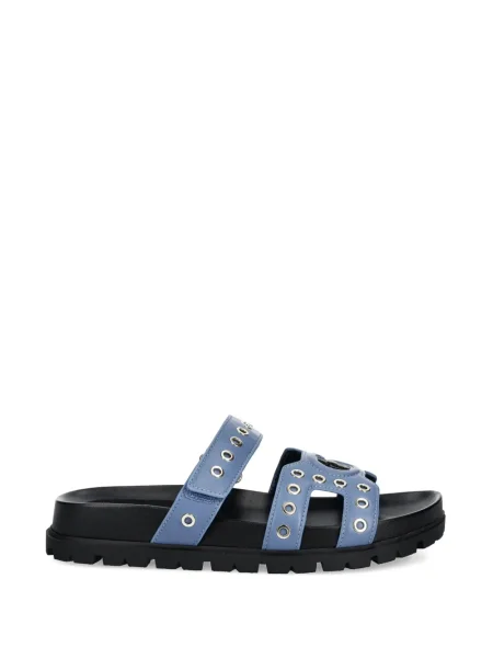 Papuci Guess cu bretele albastru