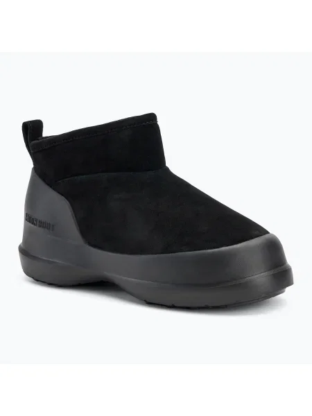 Ghete pentru femei Moon Boot Luna Low Boot Suede black negru