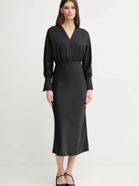 Joop! rochie midi evazați negru
