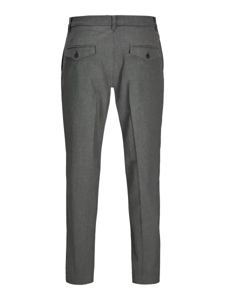 JACK & JONES Kelnės su kantu JPSTKARL BANKS tamsiai pilka