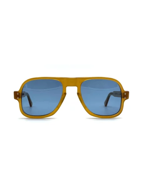 Okulary przeciwsłoneczne Julius Tart Optical żółte