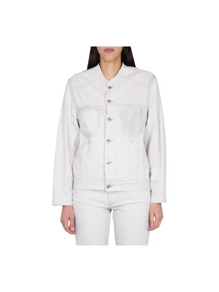 Kurtka jeansowa Maison Margiela biała