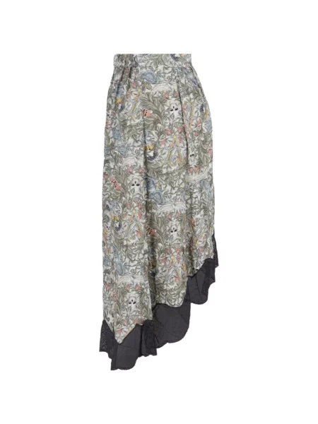 Fustă Zadig&voltaire cu model floral cu imagine din dantelă