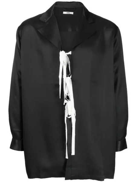 Копринена риза Bode черно