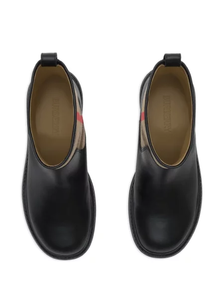 Gyerek bokacsizma Burberry fekete
