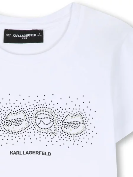 Karl Lagerfeld футболка дитяча з бавовною