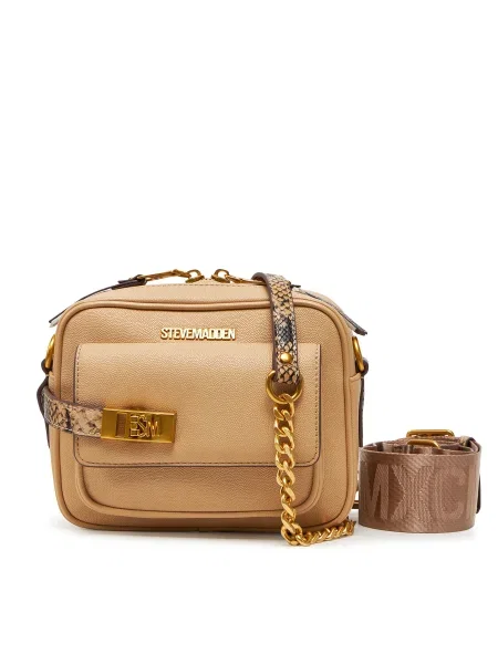 Чанта Steve Madden Blite-E бежово