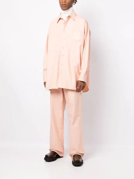 Tiesūs džinsai Raf Simons rožinė