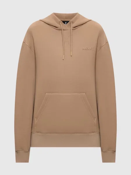 Худі Krystiana з фактурним логотипом Mackage бежеве