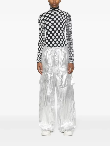 Kelnės Mm6 Maison Margiela sidabrinė
