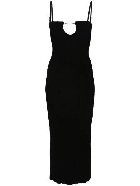 Rochie Jacquemus tricotate de costum negru